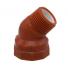 CODO BICAPA 45° MH 3/4" (061794)