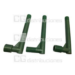 BAJADA PARA PICO DE DUCHA C/TRANSFERENCIA 1/2" M A 1/2" H (003170)