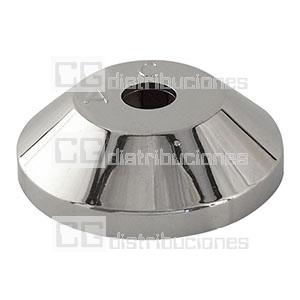 CAMPANA LLAVE GAS CROMADA 1/2" (005420)