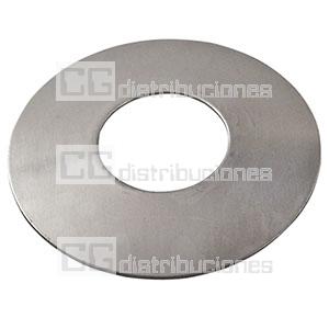 ROSETA DE ACERO INOX.P/FLEXIBLE 1/2" (007933)