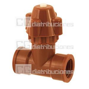 LLAVE PASO PLAST.1/2" "GINYPLAS" (011923)