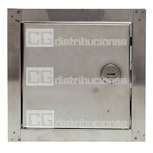 PUERTA LLAVE DE PASO ACERO 15 X 15 (014190)