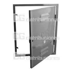 PUERTA CHAPA APROBADA NICHO GAS 40 X 50 (014225)