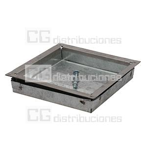 TAPA CAMARA FILETE ACERO 20 X 20 (017026)