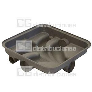 COJINETE CAMARA INSP.PVC GRIS 60X60 (070701)