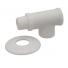 TEE LAVARROPAS PLASTICA BLANCA (017299)